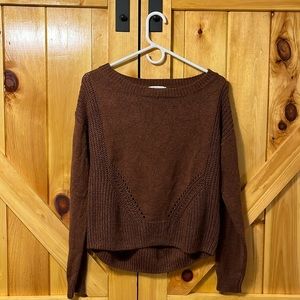 Aeropostale sweater, burnt orange, size small